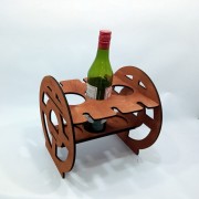 Коробка для вина с бокалами