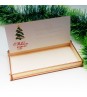 Деревянный конверт для денег "Новогодняя елка" купить оптом