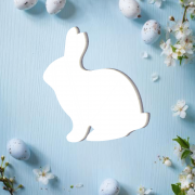 Табличка "Пасхальный кролик"