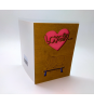 Деревянная открытка "Love is" купить оптом
